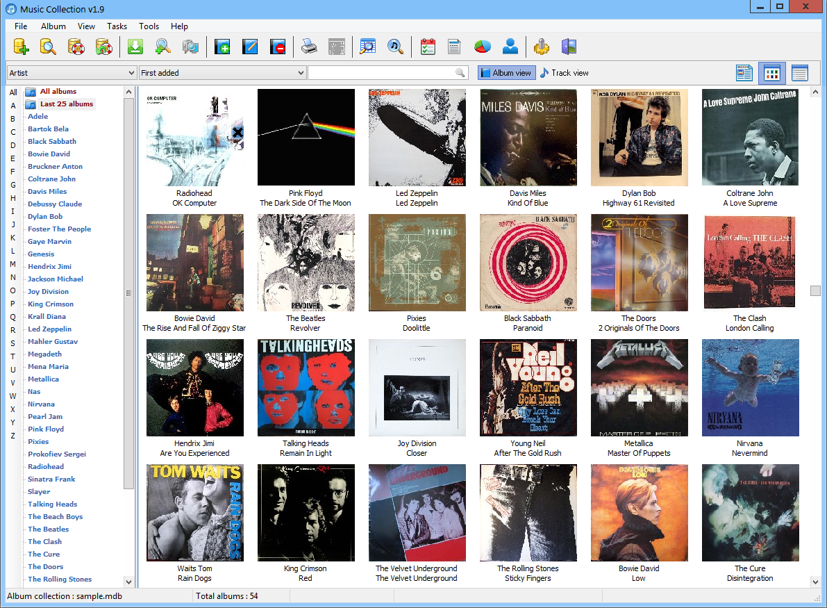 Music Collection 2.9.0.3 | Music Management Software | FileEagle.com