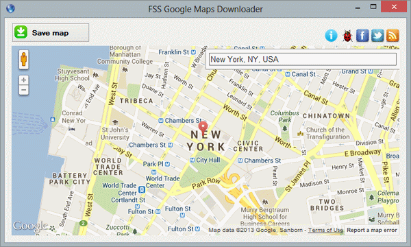 how to download files in google maps