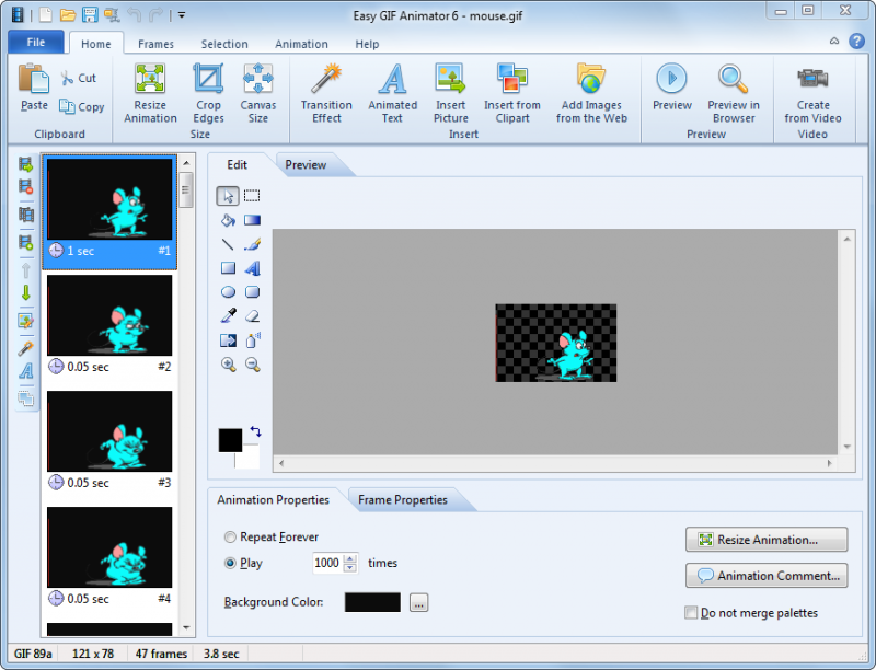 FileEagle.com - Easy GIF Animator is the world's most popular animated GIF editor and the top tool for creating animated pictures, banners and buttons. With this awesome application you can produce stunning