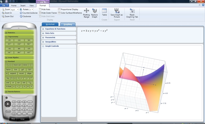 Microsoft Mathematics 4.0 Mathematical Software