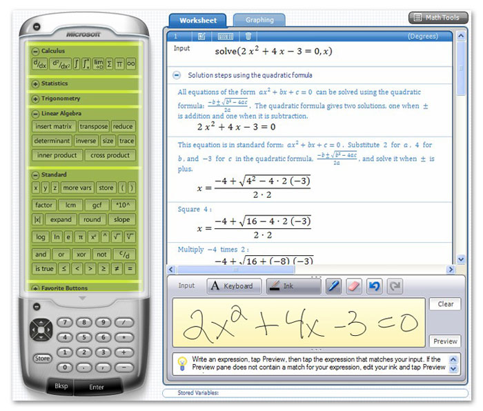 Microsoft Mathematics 4 0 Math Software Fileeagle Com