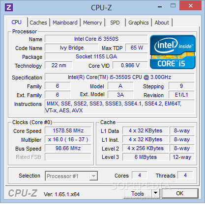 CPU Tab