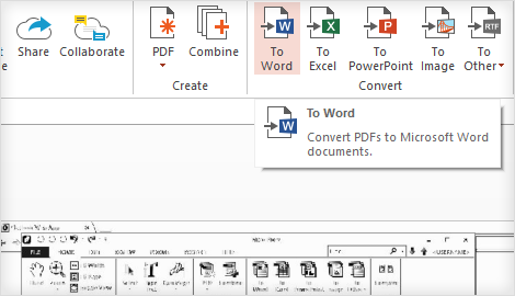 Convert and Export PDFs