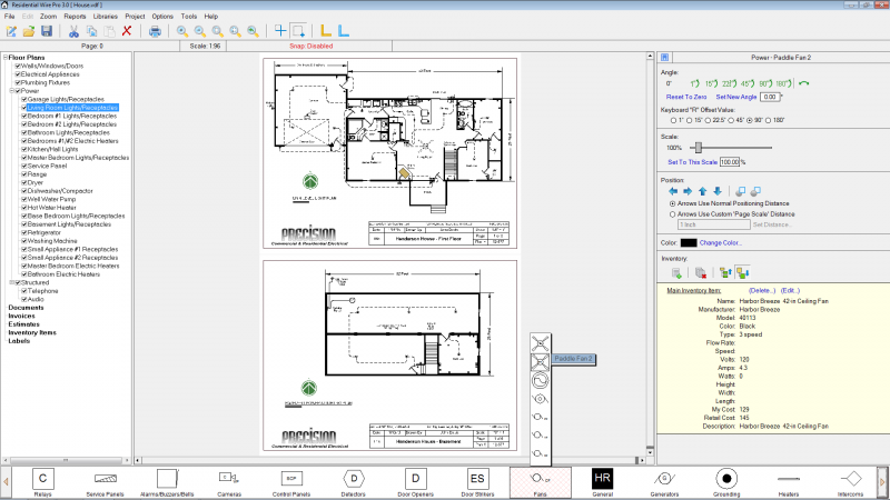 Sample floor plan