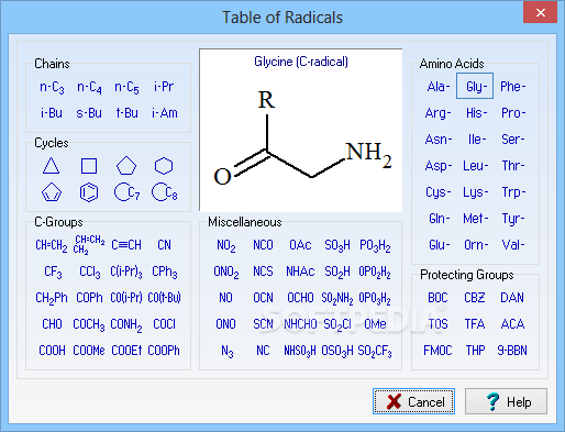 ACD/ChemSketch Freeware Chemistry Software