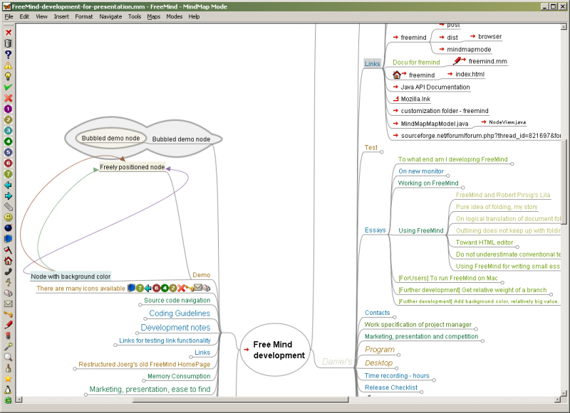 FreeMind development