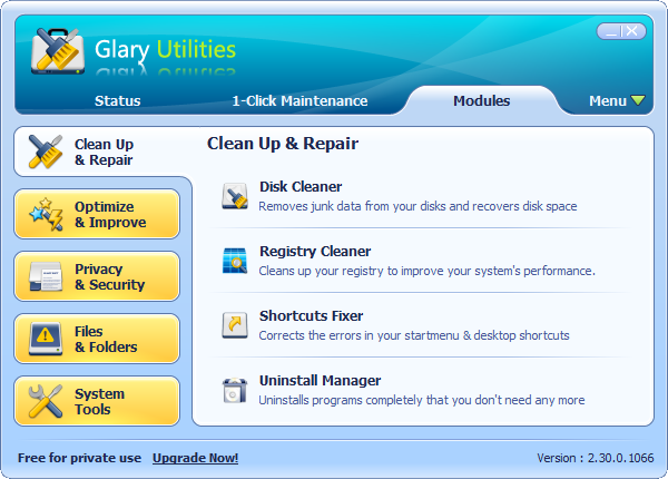 Clean up and Repair