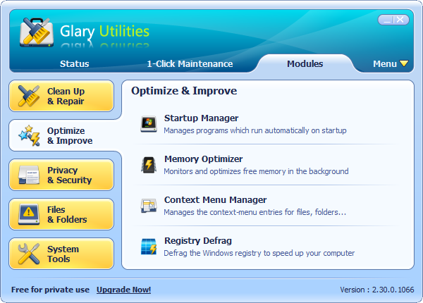 Optimize and Improve