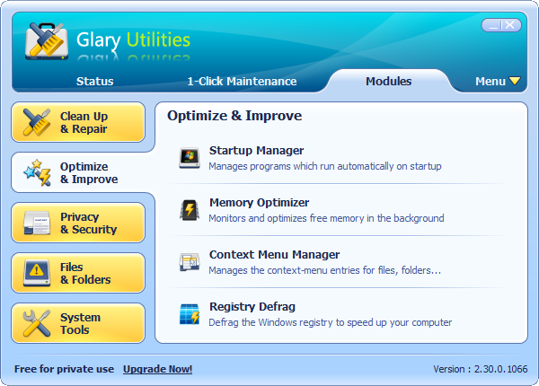 Optimize and Improve