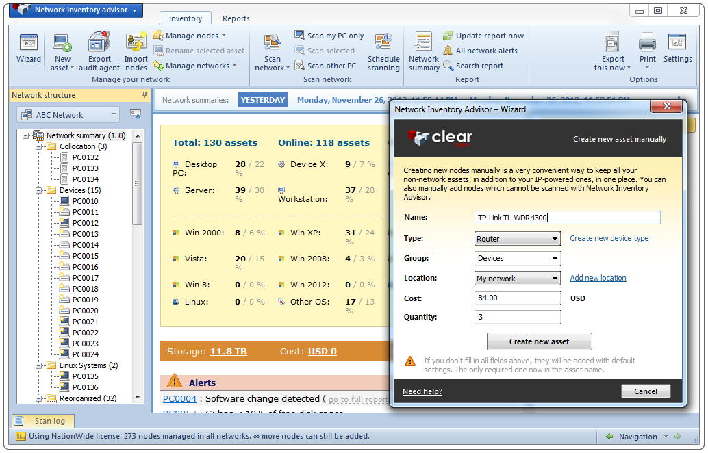 network inventory advisor 3.95 keygen