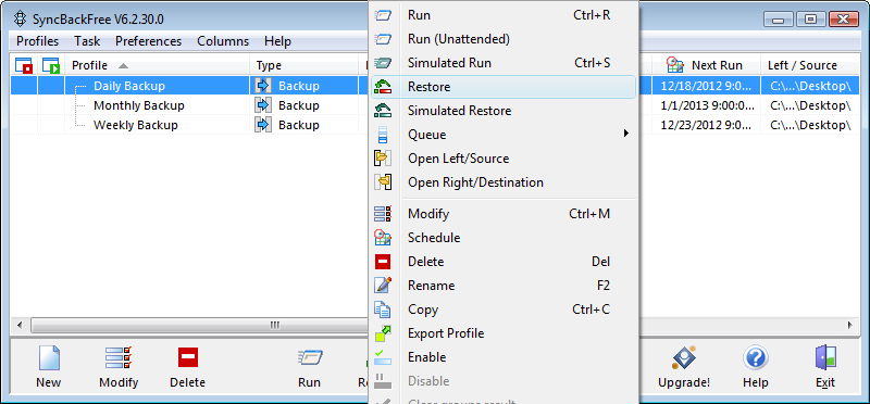 fbackup help file