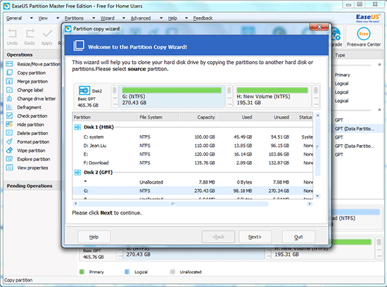Partition Recovery