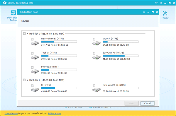 Disk clone