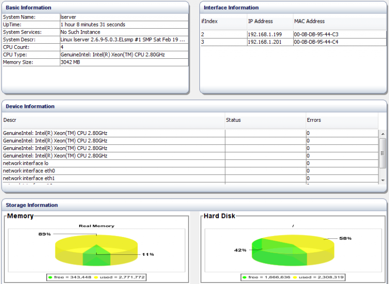 Device Snapshot