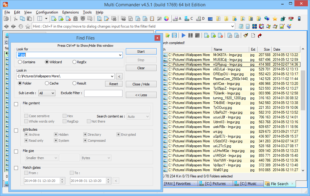 MultiCommander - FileManager for professionals