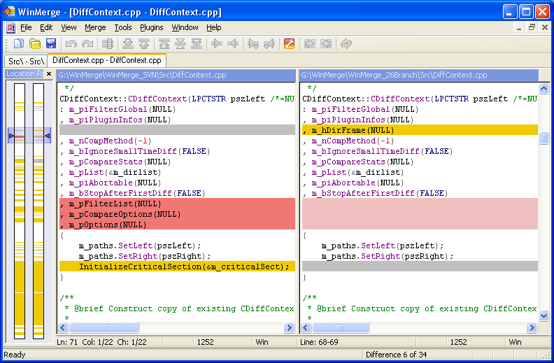 Location Pane