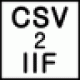 CSV2IIF