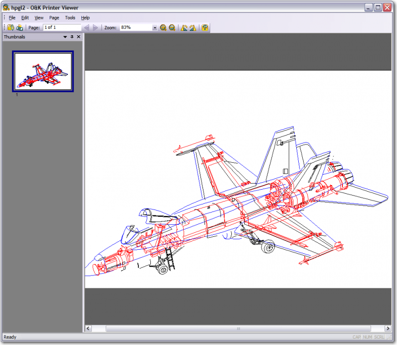 HP-GL/2 drawning