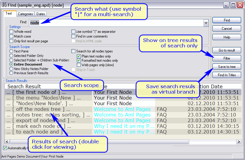 Instant Search
