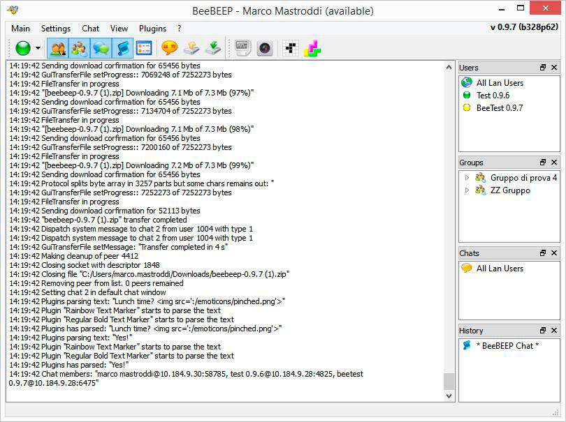 BeeBEEP 5.0 | Chat | FileEagle.com