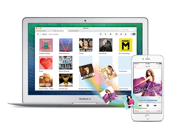 Transfer music from iPhone, iPad, iPod to computer and vice versa