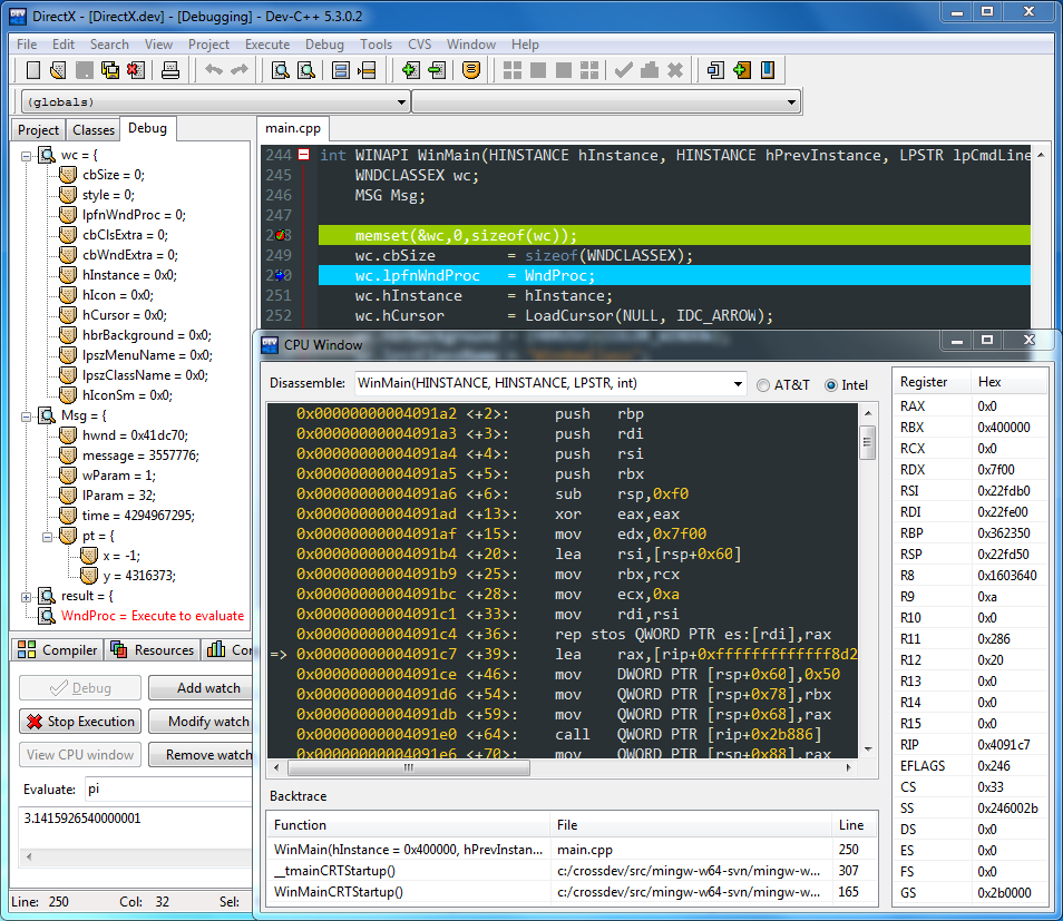 dev c 5.11