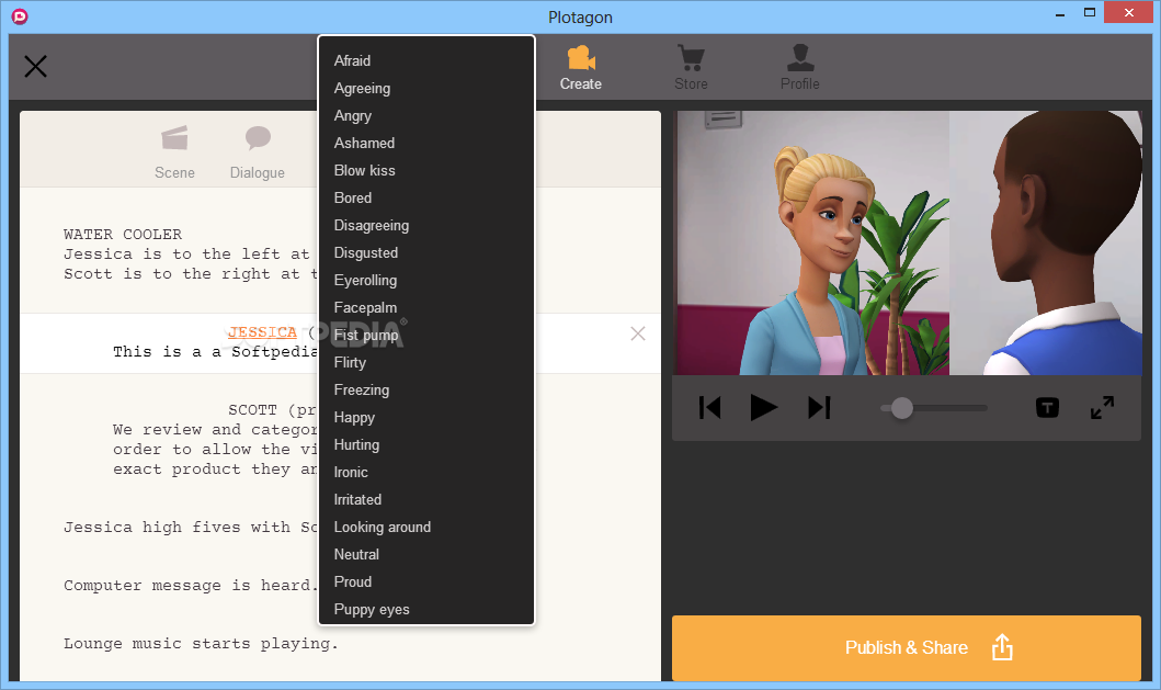 Plotagon | Video Editing Software