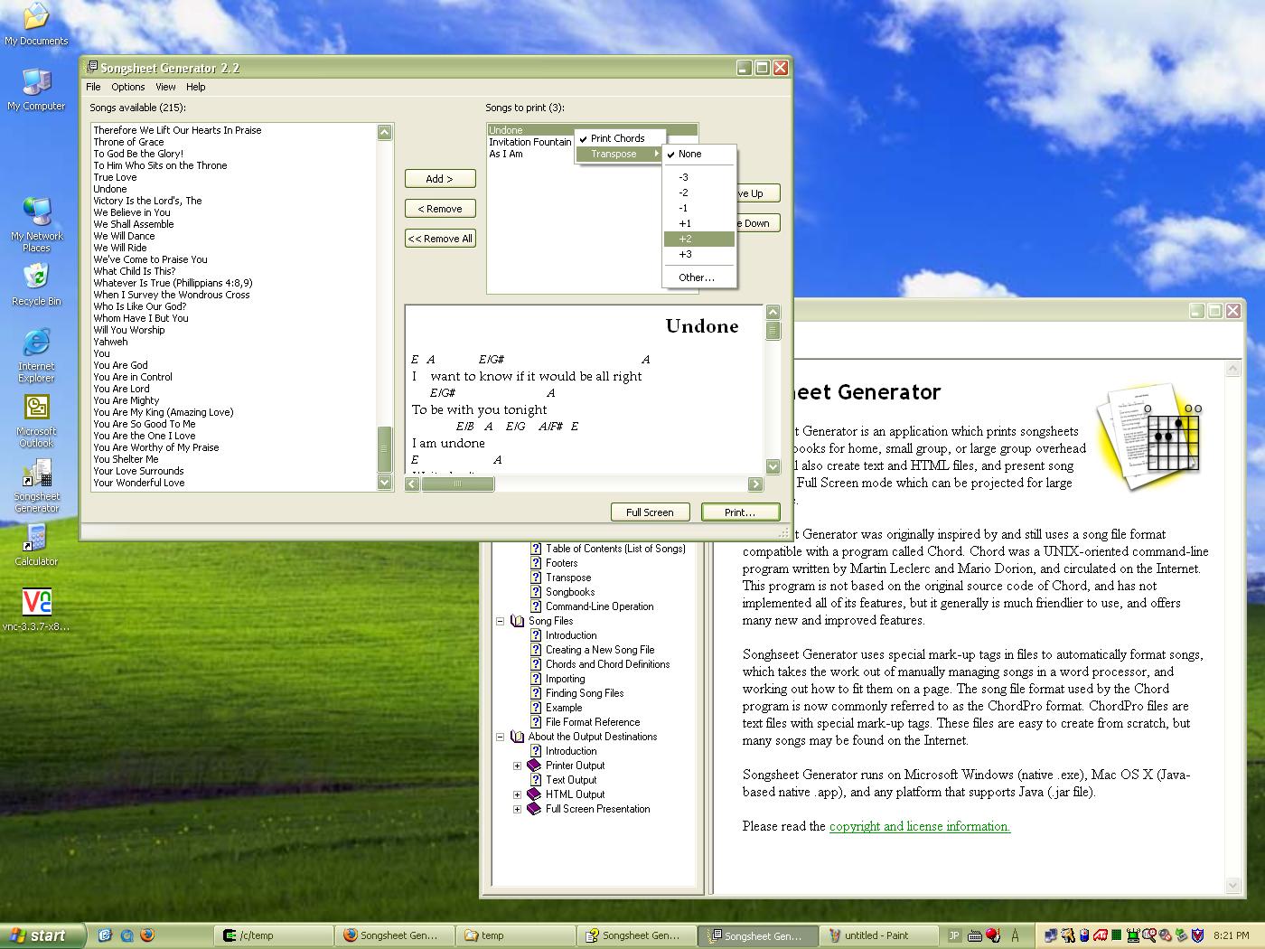 songsheet generator songsheet generator
