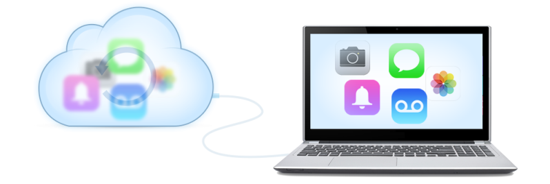 Download, browse and extract your content from iCloud