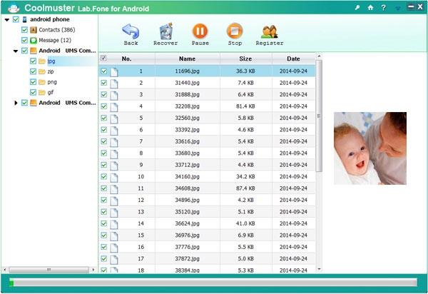 Recover Media Files from Android Phone