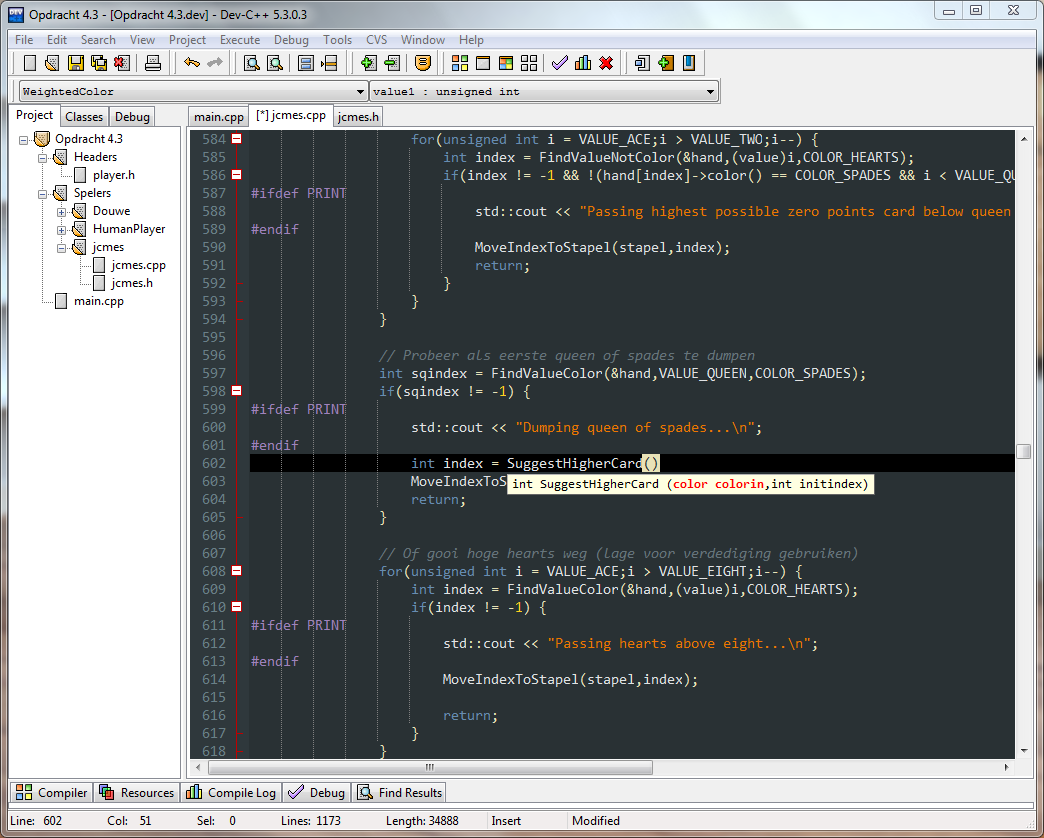 dev c++ software