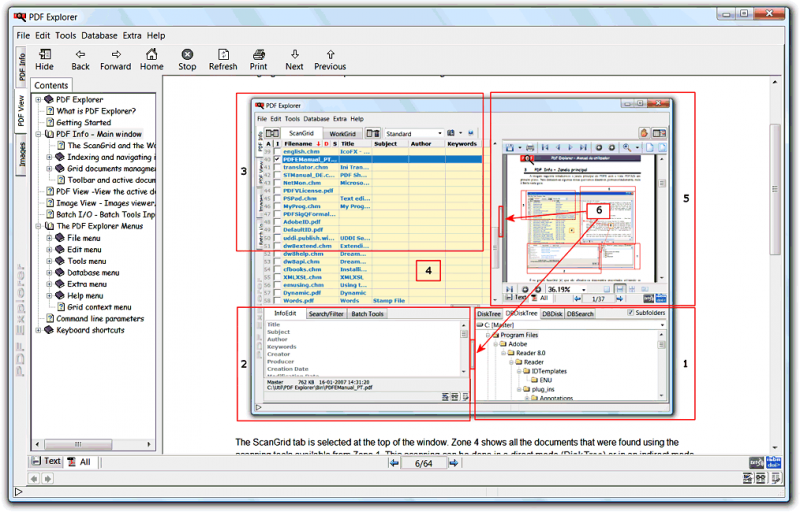 The CHM files reader