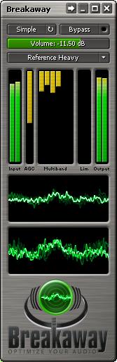 noise reduction on breakaway audio enhancer