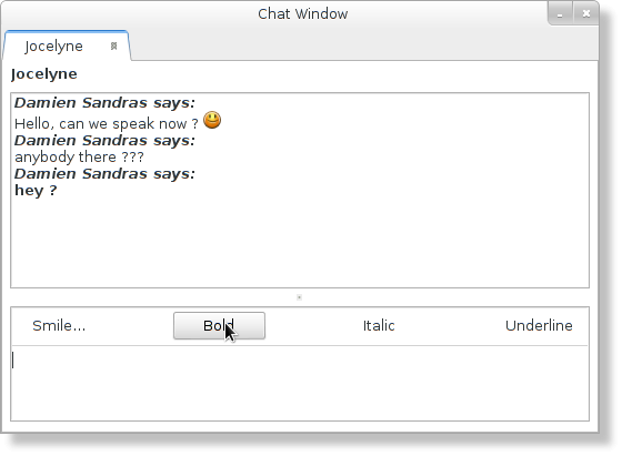 Chat Window