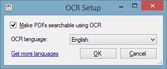 Identify text using OCR