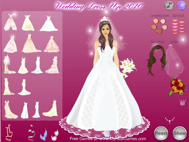 Wedding Dress Up 2010 | Girls Games | FileEagle.com