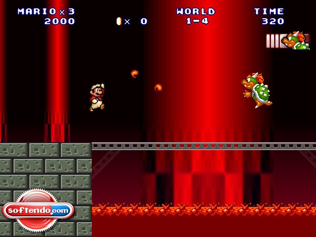 Malware no jogo gratuito Super Mario 3: Mario Forever