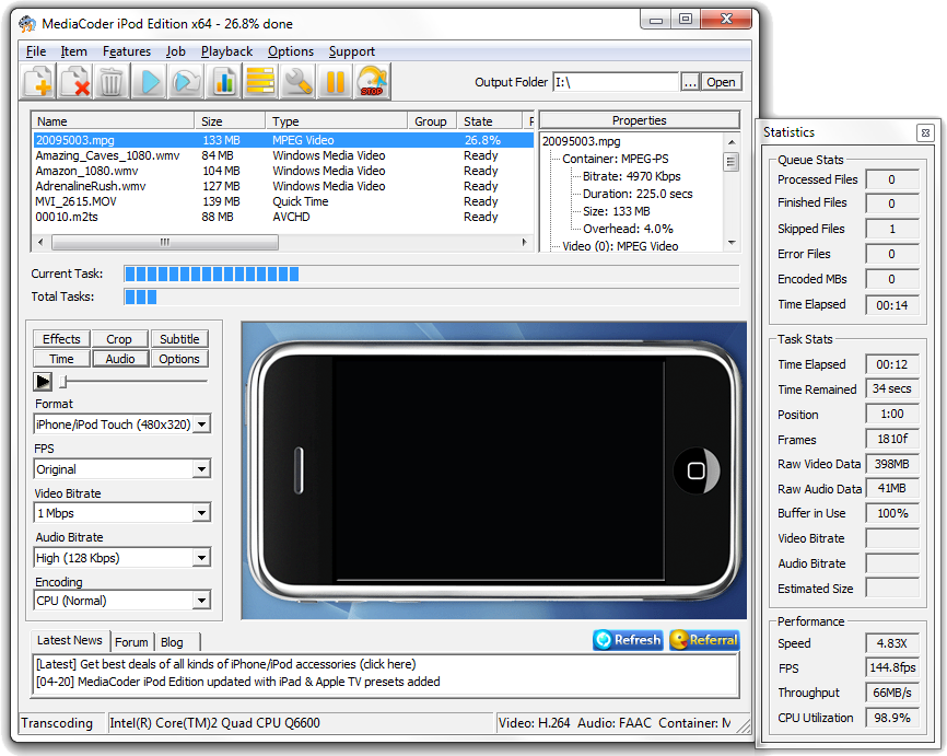 TÉLÉCHARGER MEDIACODER 0.6 GRATUIT MEDIACODER 0.6 GRATUIT TÉLÉCHARGER