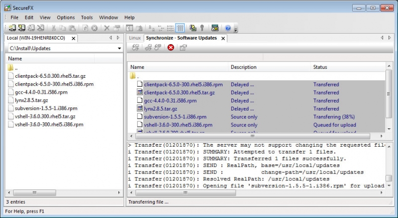 Site Synchronization