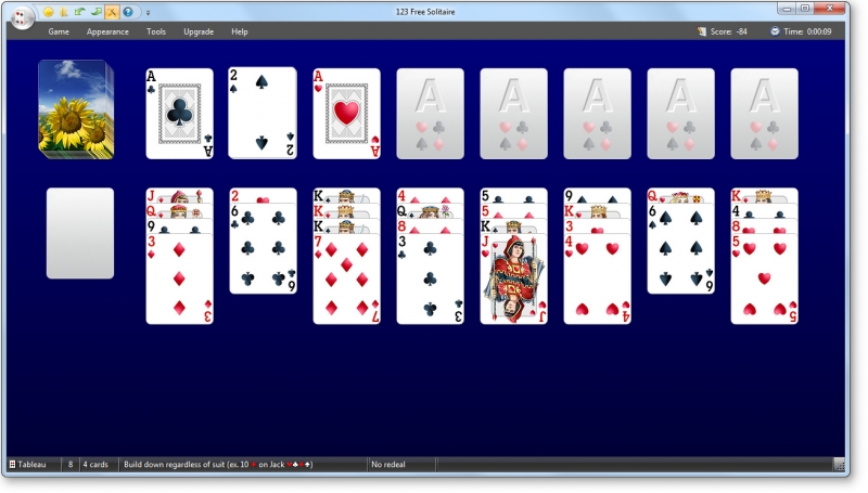 Solitaire Online - 100% Free