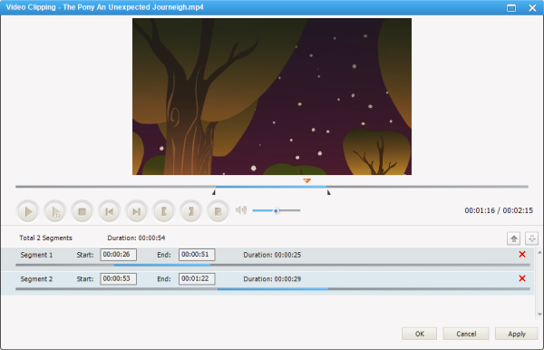 Video Clipping