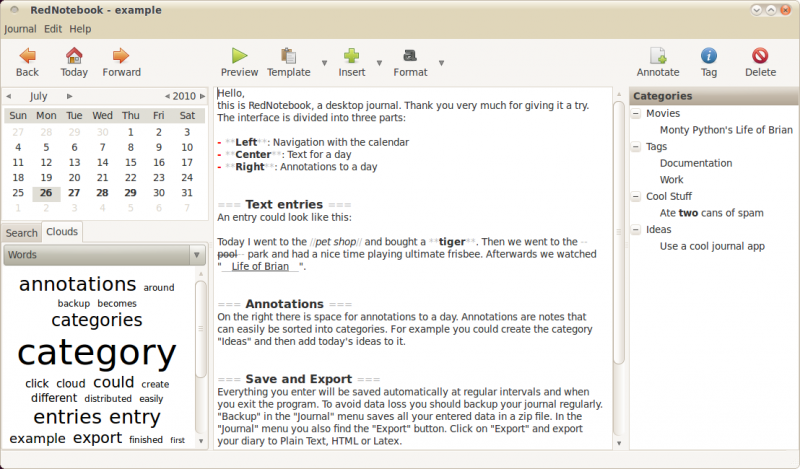boostnote journal template boostnote journal template