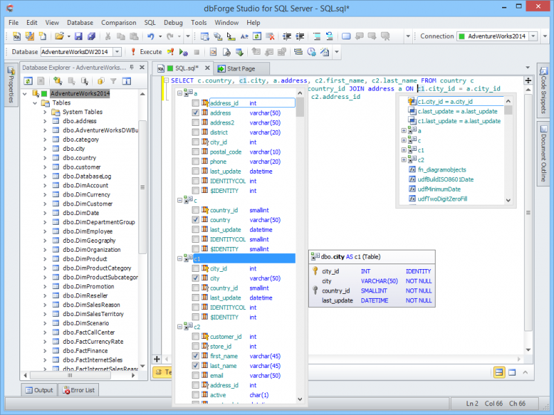 SQL Coding Assistance