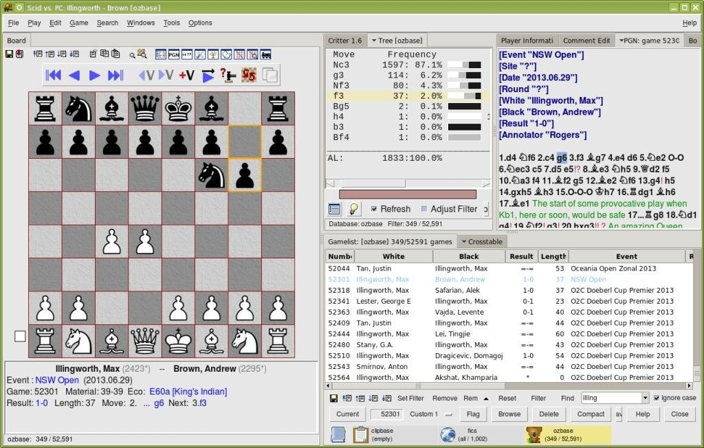 Scid - Chess Database Software