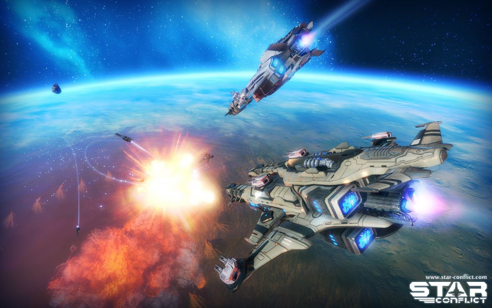 👾 STAR CONFLICT - Jogo de guerra espacial PT/BR MMO Galático