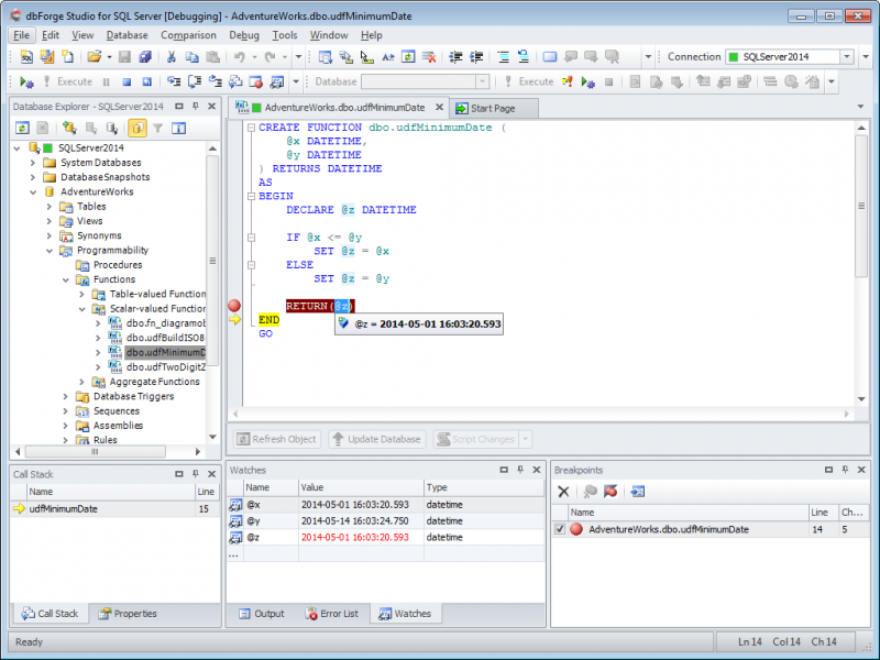 T-SQL Debugger