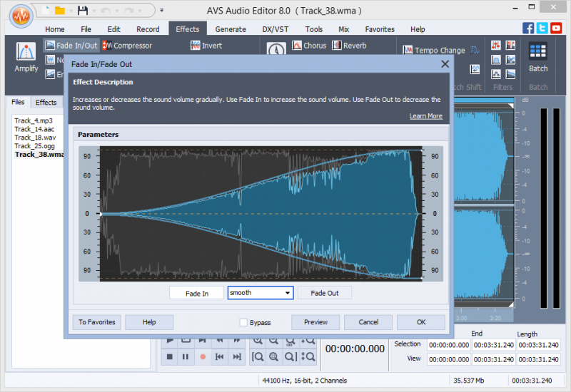 AVS Audio Editor 9.1.2 | Audio Editing Software ...