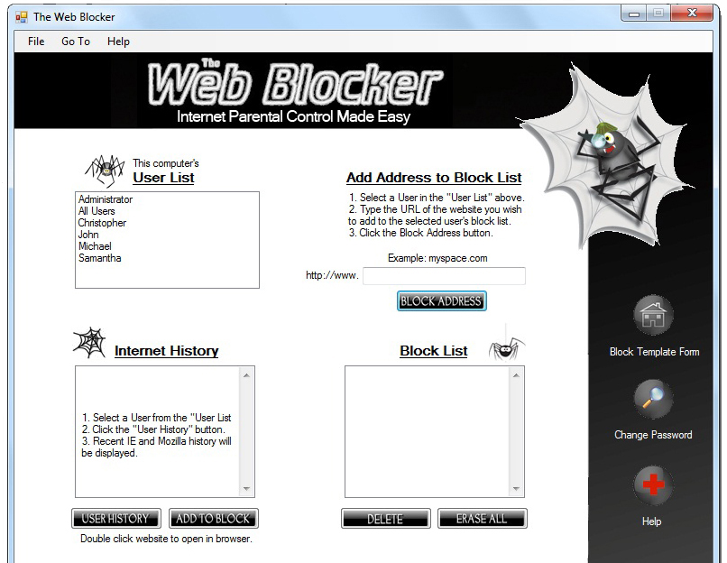 internet website blocker internet website blocker