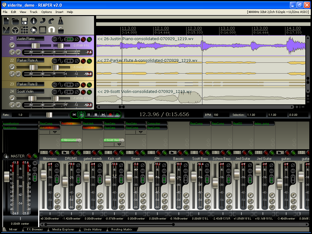 reaper audio software