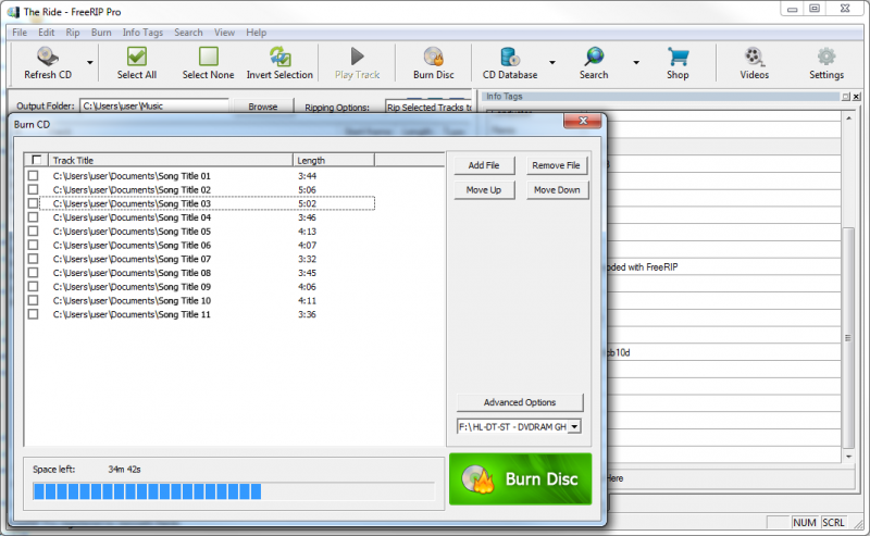 CD Burner